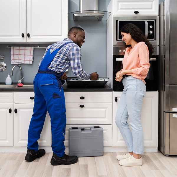 can you provide an estimate for cooktop repair before beginning any work in Dorchester IA